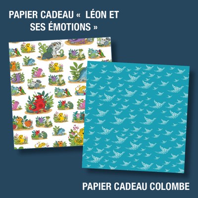 Visuel papiers cadeaux achats solidaires